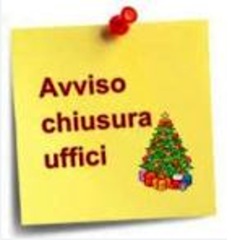 Chiusura uffici Comunali