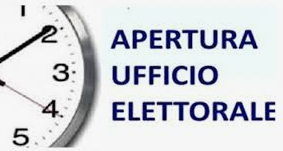 Orario ufficio elettorale-Elezioni regionali