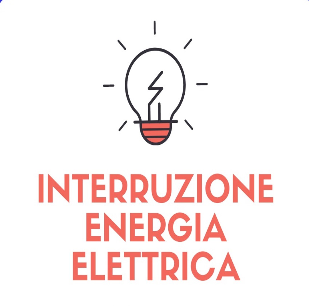 Avviso di interruzione di energia elettrica - domenica 15 settembre