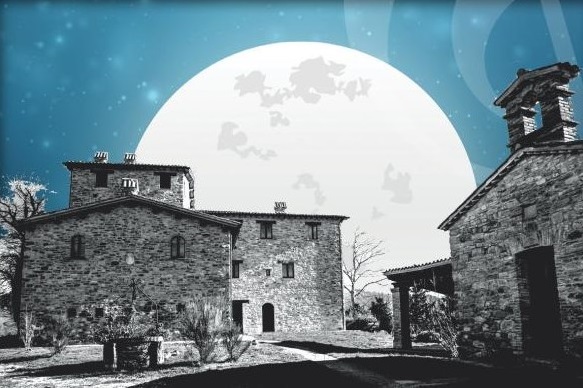 Al chiaro di luna in Appennino